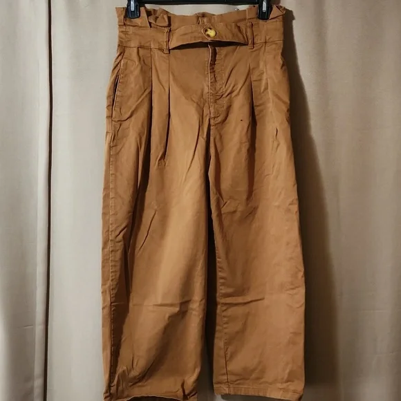 EUC- FREE PEOPLE BARREL PANT - Picture 1 of 4